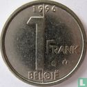 Belgique 1 franc 1996 (NLD) - Image 1