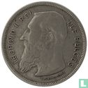 België 2 francs 1909 (FRA) - Afbeelding 2