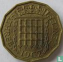 Vereinigtes Königreich 3 Pence 1962 - Bild 1