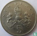 Verenigd Koninkrijk 5 new pence 1968 - Afbeelding 2