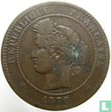 Frankrijk 10 centimes 1870 - Afbeelding 1