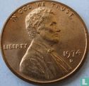 États-Unis 1 cent 1974 (D) - Image 1