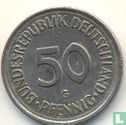 Allemagne 50 pfennig 1979 (G) - Image 2