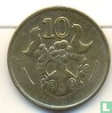 Cyprus 10 cents 1993 - Image 2
