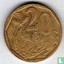 Afrique du Sud 20 cents 1999 - Image 2