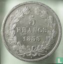 France 5 francs 1833 (T) - Image 1