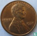 États-Unis 1 cent 1974 (sans lettre) - Image 1