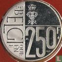 Belgium 250 francs 1997 (PROOF) "60th birthday of Queen Paola" - Image 1