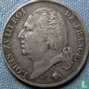 France 1 franc 1824 (A) - Image 2