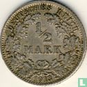 Duitse Rijk ½ mark 1913 (J) - Afbeelding 1