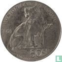Belgique 50 centimes 1901 (FRA) - Image 1
