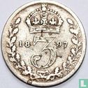United Kingdom 3 pence 1897 - Image 1