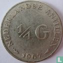 Nederlandse Antillen ¼ gulden 1967 (vis met ster) - Afbeelding 1