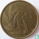 Belgique 20 francs 1982 (FRA) - Image 1
