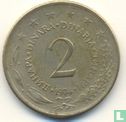 Yougoslavie 2 dinara 1974 - Image 1