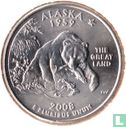 Vereinigte Staaten ¼ Dollar 2008 (P) "Alaska" - Bild 1