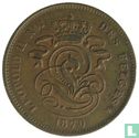 België 2 centimes 1870 - Afbeelding 1