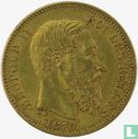Belgien 20 Franc 1870 (dünne Bart) - Bild 1