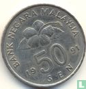 Malaysia 50 sen 1991 - Image 1