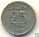 Schweden 25 Öre 1957 - Bild 1