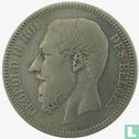 België 2 francs 1866 (met kruis op kroon) - Afbeelding 2
