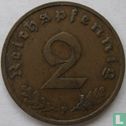 Duitse Rijk 2 reichspfennig 1938 (F) - Afbeelding 2