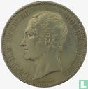 België 5 francs 1850 (met punt boven jaartal) - Afbeelding 2