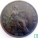 United Kingdom 1 penny 1895 ("P" 2 mm from Trident) - Image 1