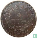 France 5 centimes 1872 (K) - Image 2