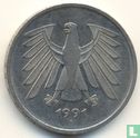 Duitsland 5 mark 1991 (F) - Afbeelding 1