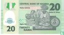 Nigeria 20 Naira 2007 - Afbeelding 2