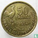 France 50 francs 1954 (without B) - Image 1