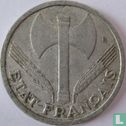 Frankrijk 1 franc 1943 (zonder B) - Afbeelding 2