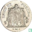 France 5 francs AN 9 (L) - Image 2
