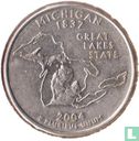 États-Unis ¼ dollar 2004 (D) "Michigan" - Image 1