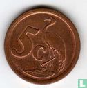 Zuid-Afrika 5 cents 1994 - Afbeelding 2