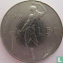 Italy 50 lire 1961 - Image 1