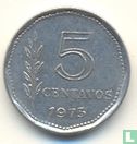 Argentina 5 centavos 1973 - Image 1
