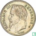 Frankrijk 50 centimes 1867 (BB) - Afbeelding 2