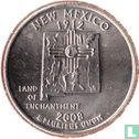 Vereinigte Staaten ¼ Dollar 2008 (P) "New Mexico" - Bild 1