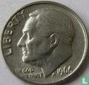United States 1 dime 1966 - Image 1
