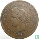 Frankrijk 10 centimes 1891 - Afbeelding 1