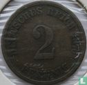 Duitse Rijk 2 pfennig 1876 (D) - Afbeelding 1