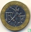 Frankreich 10 Franc 1990 - Bild 2