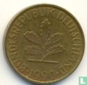Duitsland 10 pfennig 1990 (A) - Afbeelding 1