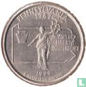 Verenigde Staten ¼ dollar 1999 (D) "Pennsylvania" - Afbeelding 1