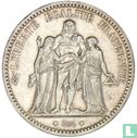 France 5 francs 1872 (A) - Image 2