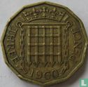 Verenigd Koninkrijk 3 pence 1960 - Afbeelding 1