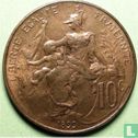 Frankrijk 10 centimes 1899 - Afbeelding 1