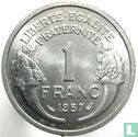 Frankrijk 1 franc 1957 (zonder B) - Afbeelding 1